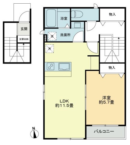 ＴＭＣマビックの物件間取画像