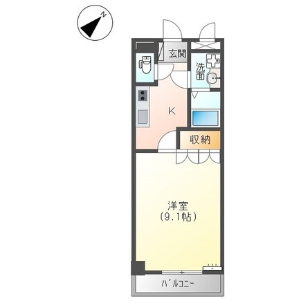 羽ノ浦駅 徒歩10分 2階の物件間取画像