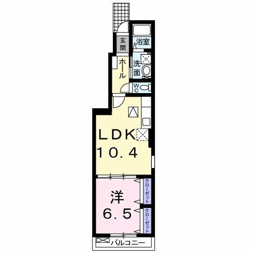 南小松島駅 徒歩16分 1階の物件間取画像