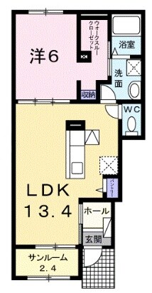 ラコリーナポッツォの物件間取画像