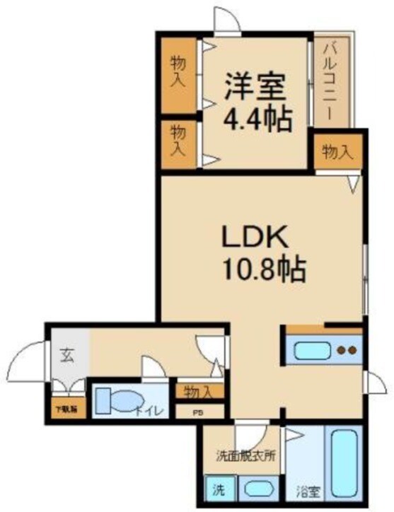 FLATS（フラッツ）の物件間取画像