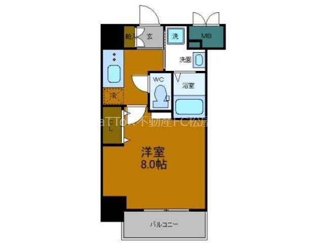 桜川駅 徒歩8分 2階の物件間取画像