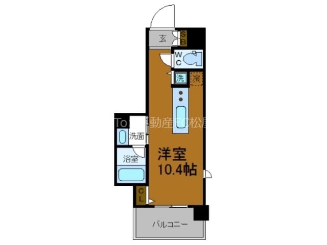 日本橋駅 徒歩7分 4階の物件間取画像