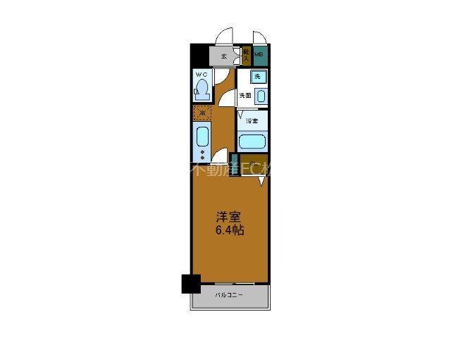 グレンパーク内本町の物件間取画像