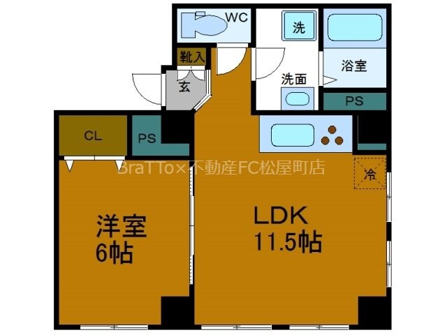 ルミナス北山の物件間取画像