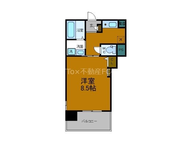 インペリアル新町の物件間取画像