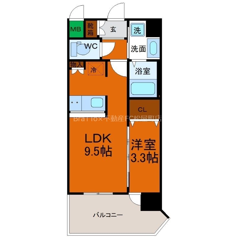 今里駅 徒歩8分 2階の物件間取画像