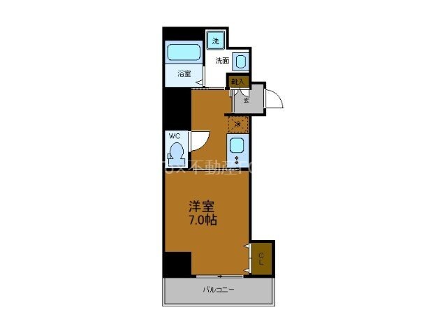 長堀橋駅 徒歩1分 5階の物件間取画像