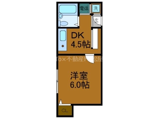 心斎橋駅 徒歩4分 1階の物件間取画像