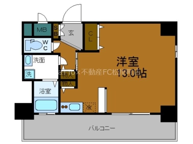 桜川駅 徒歩5分 2階の物件間取画像