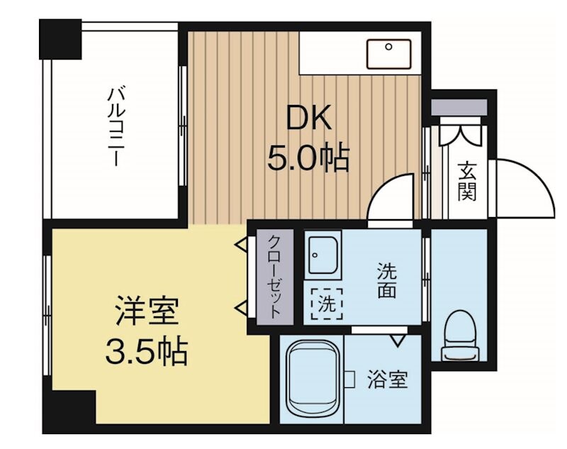 レージュ千代の物件間取画像