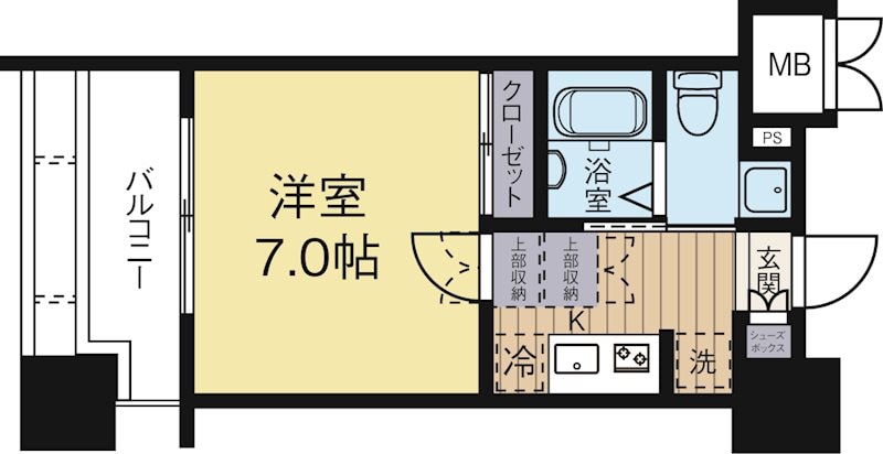 博多駅 徒歩13分 2階の物件間取画像