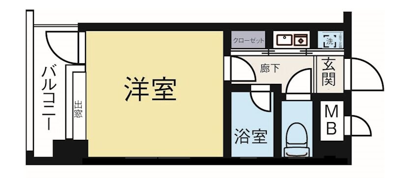 博多駅 徒歩15分 5階の物件間取画像