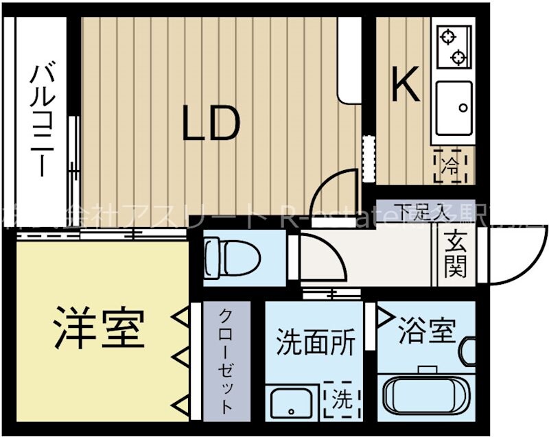 吉塚駅 徒歩9分 2階の物件間取画像