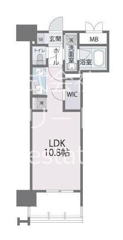 西鉄平尾駅 徒歩12分 2階の物件間取画像