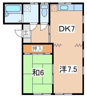 物件間取画像