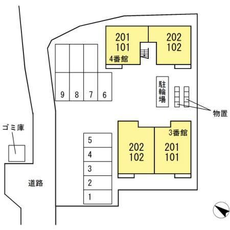 ボンシック3番館の物件外観写真