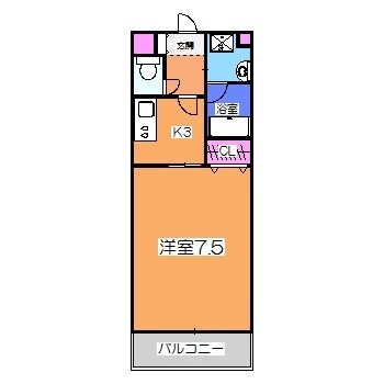 グランドゥール帆屋の物件間取画像