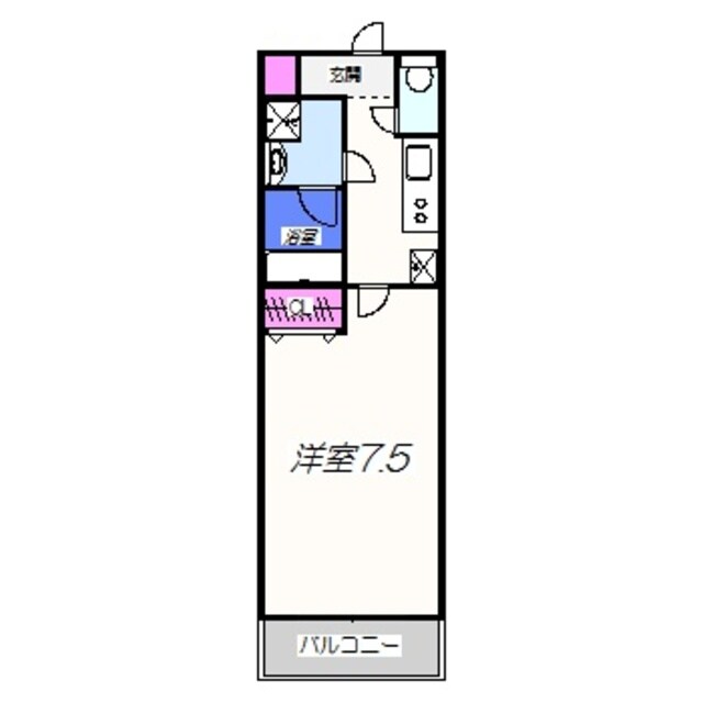 フジパレス浜寺ノースⅢ番館の物件間取画像