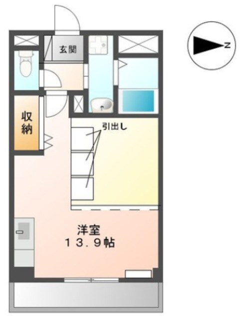 サンフォレスト成和の物件間取画像