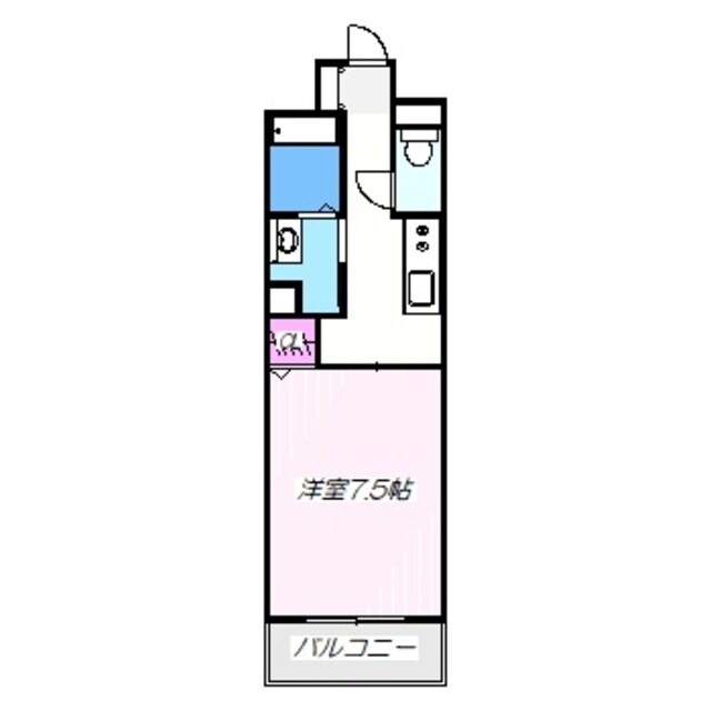 フィオレ・レジデンス出島海岸通の物件間取画像