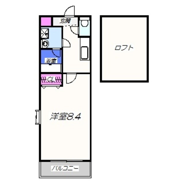 フィオーレ東上野芝の物件間取画像