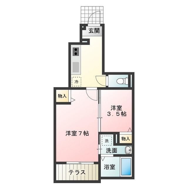 フォルトゥーナの物件間取画像