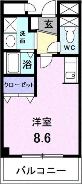 リーヴァ　神石の物件間取画像