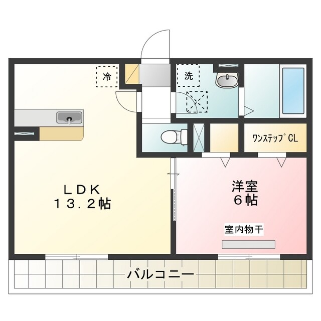 ムーク香ヶ丘の物件間取画像