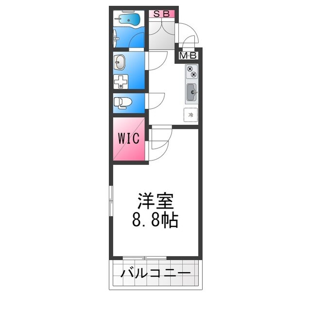 グランピア鳳の物件間取画像