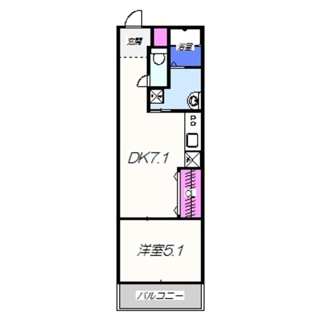 フジパレス堺なかもずⅢ番館の物件間取画像