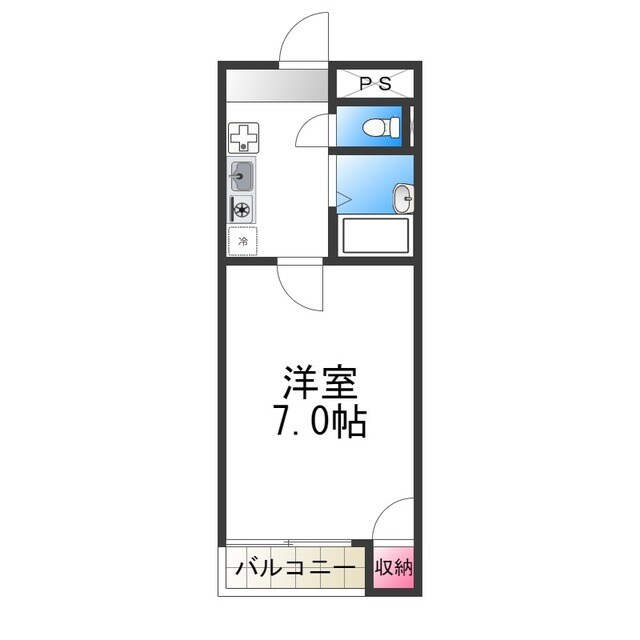 コスパの物件間取画像