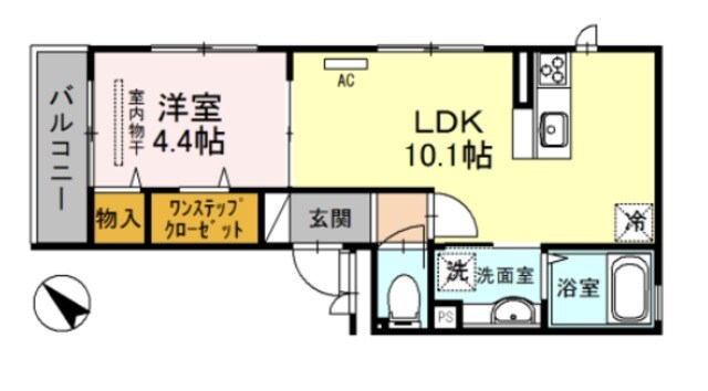 リッシュ・クレールの物件間取画像