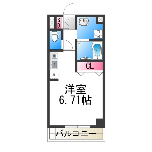 ウエムラグレース長尾の物件間取画像