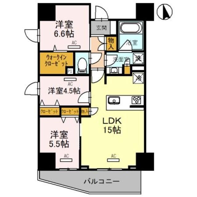 グランド　ポーの物件間取画像