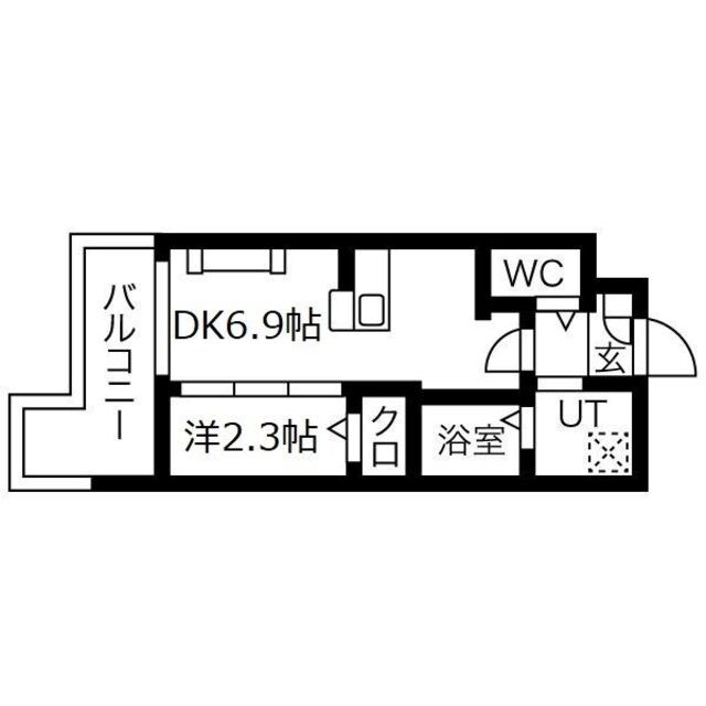 Almo Casa三国ケ丘の物件間取画像