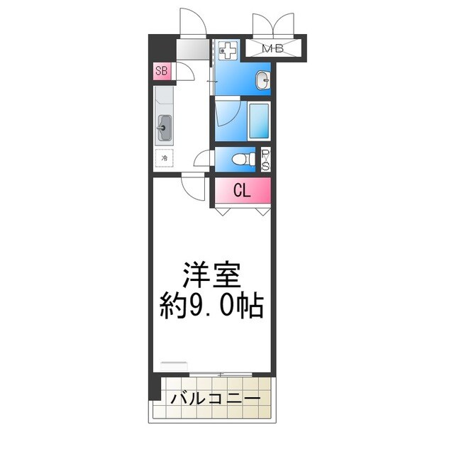 アファームドⅠの物件間取画像