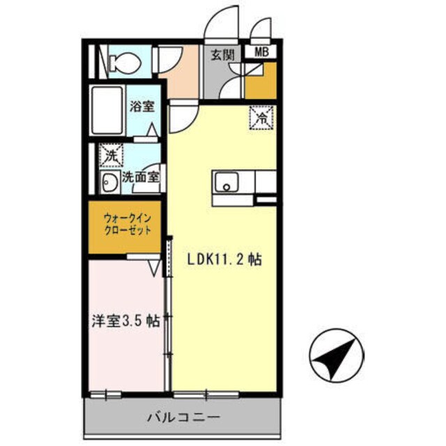 リヴェール文珠橋の物件間取画像