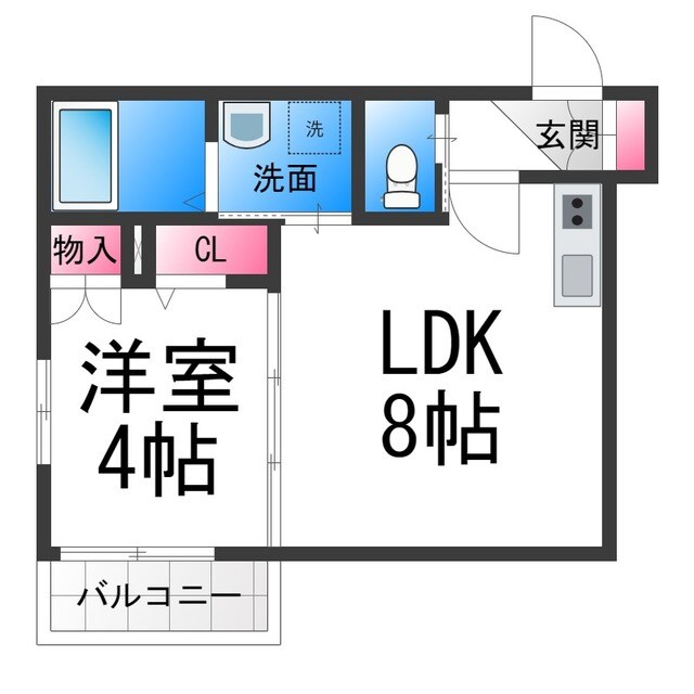 F asecia kanoaの物件間取画像