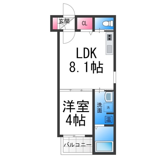 F asecia kanoaの物件間取画像