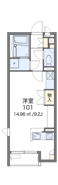 レオネクストルルドの物件間取画像