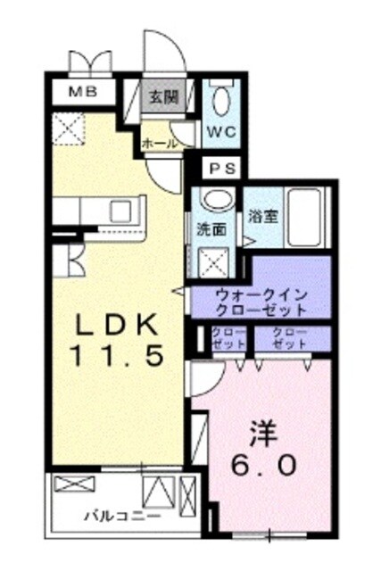 ルーセント　ファーロの物件間取画像