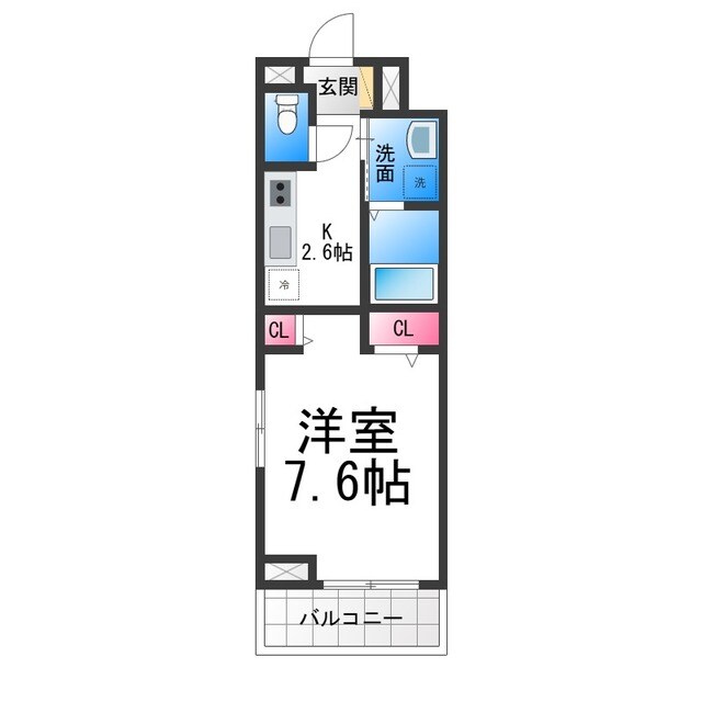 サンライズメゾンの物件間取画像