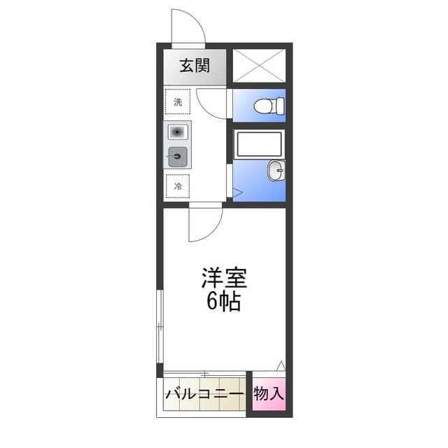 シルフィード堺の物件間取画像