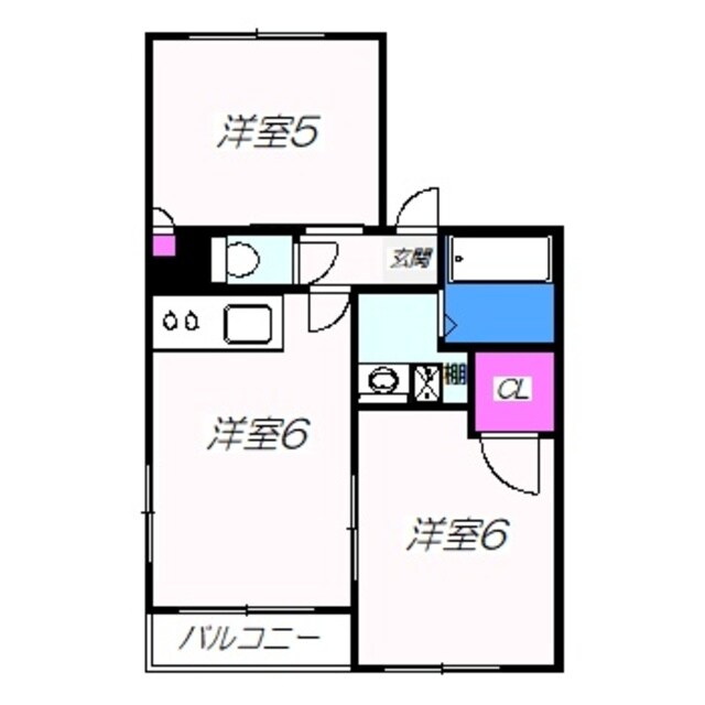 メゾンイグレクの物件間取画像