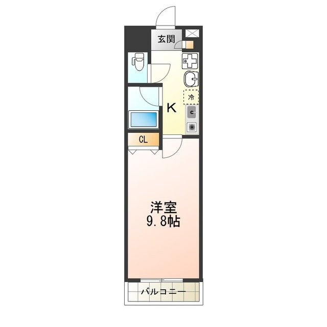 沢ノ町駅 徒歩12分 4階の物件間取画像