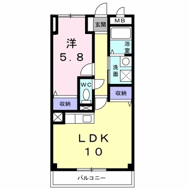 レフィナード S・Yの物件間取画像