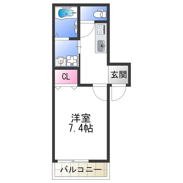 フジパレス杭全サウスの物件間取画像