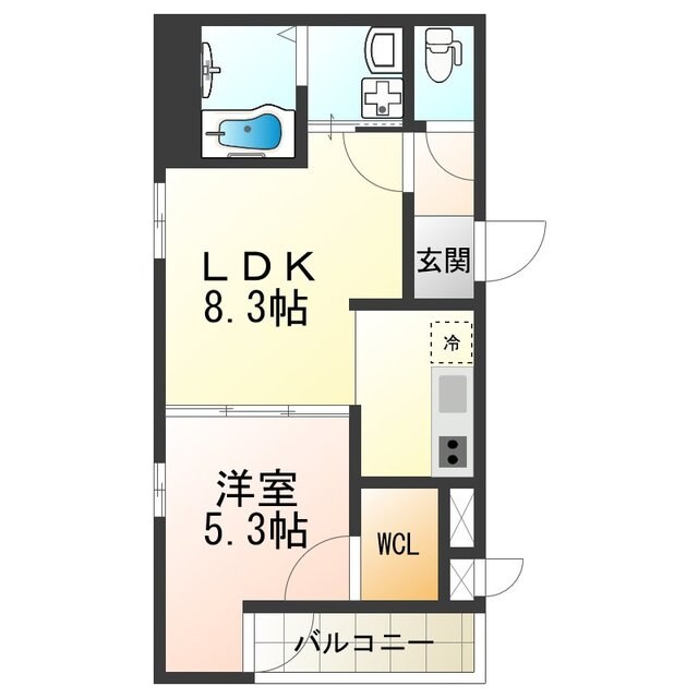 フジパレス長吉川辺サウスの物件間取画像