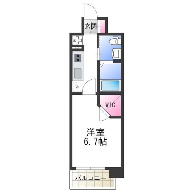 アービングNeo平野駅前の物件間取画像